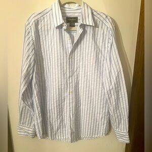 Eddie Bauer Striped Button Down Shirt